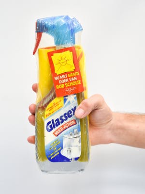 Rob Scholte - Glassex - 'nu met gratis doekje van Rob Scholte' - Conceptuele kunst kopen? Bied vanaf 50!