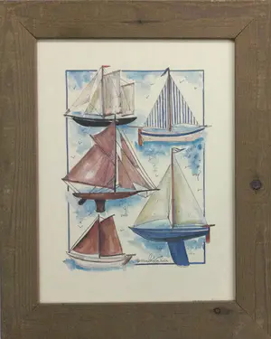 Alie Kruse-Kolk - Sealife & Maritiem | offset - ingelijst kopen? Bied vanaf 1!