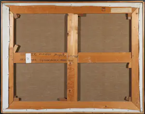 M. A. H. Reijner - Olieverf op doek, Compositie C - Ingelijst kopen? Bied vanaf 1!