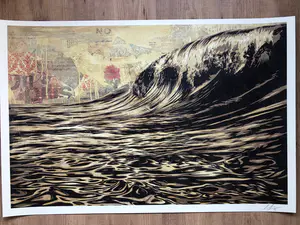 Shepard Fairey - Dark Wave kopen? Bied vanaf 1!