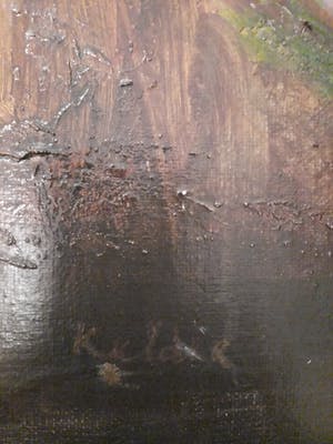 Toon Kelder - Annie, schilderij canvas op doek kopen? Bied vanaf 300!