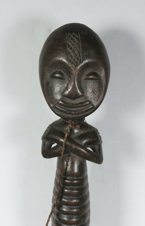 Ashanti - Houten rasp/ muziekinstrument met ring kopen? Bied vanaf 1!