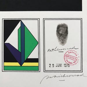 Patrick Conrad - Zeefdruk - 1977 - Gesigneerd - 75/250 kopen? Bied vanaf 55!