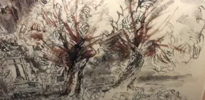 Niet of onleesbaar gesigneerd - Boerderij Aan Het Water 1988 kopen? Bied vanaf 1!