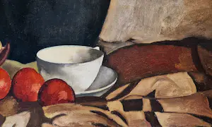 Kees Boendermaker - Giga groot Bergense School 1938 olieverf stilleven in originele lijst kopen? Bied vanaf 268!