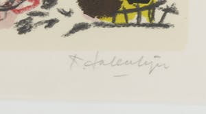 Kees Salentijn - Zeefdruk, Stiertje I kopen? Bied vanaf 1!