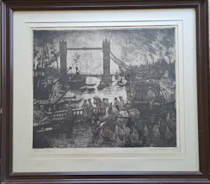 Alfons Proost - Tower Bridge London kaufen? Bieten Sie von 95!