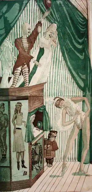 Cees Landsaat - Ets/ aquatint: serie parade - 1977 verkocht voor € 49!