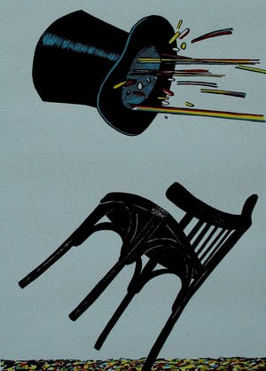 Hans Wap - Zeefdruk: Good morning/Bonne nuit - 1985 kopen? Bied vanaf 15!