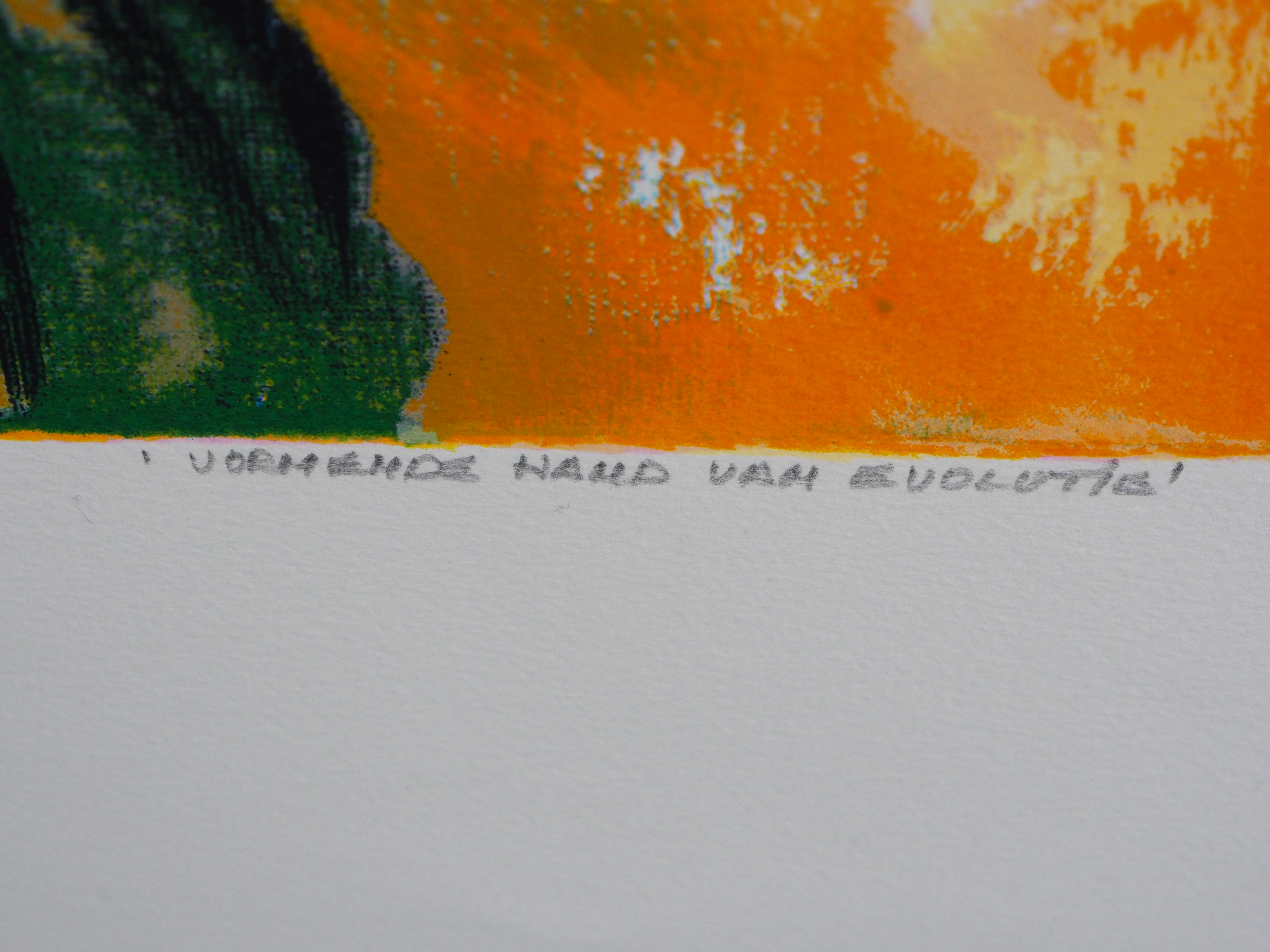 Mattie Schilders - Vormende hand van evolutie kopen? Bied vanaf 25!