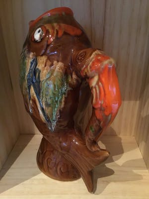 Vallauris Keramiek - Vintage pichet VIS kopen? Bied vanaf 10!