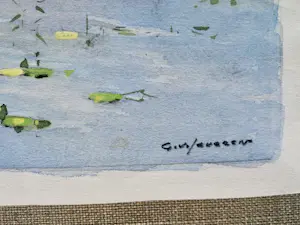 Gerrit van Jeveren - Aquarel kopen? Bied vanaf 10!