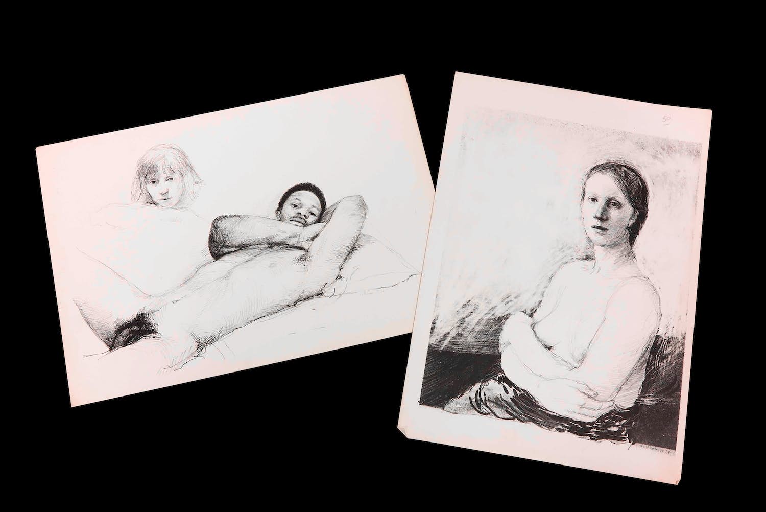 Aat Veldhoen - Lot van twee rotaprints kopen? Bied vanaf 50!