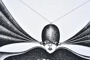 Patrick Conrad - zeefdruk, 70x50 cm, gesigneerd, 1975 kopen? Bied vanaf 35!