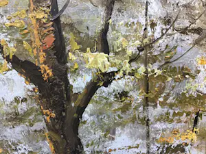 Niet of onleesbaar gesigneerd - Bospad. kopen? Bied vanaf 1!