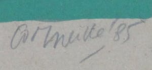 Corneille - Ingelijste litho - 1985 kopen? Bied vanaf 150!