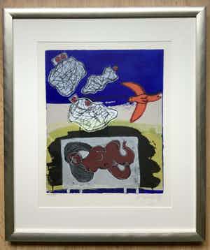 Corneille - Six Reives peints (Bruine vrouw) verkocht voor € 175!