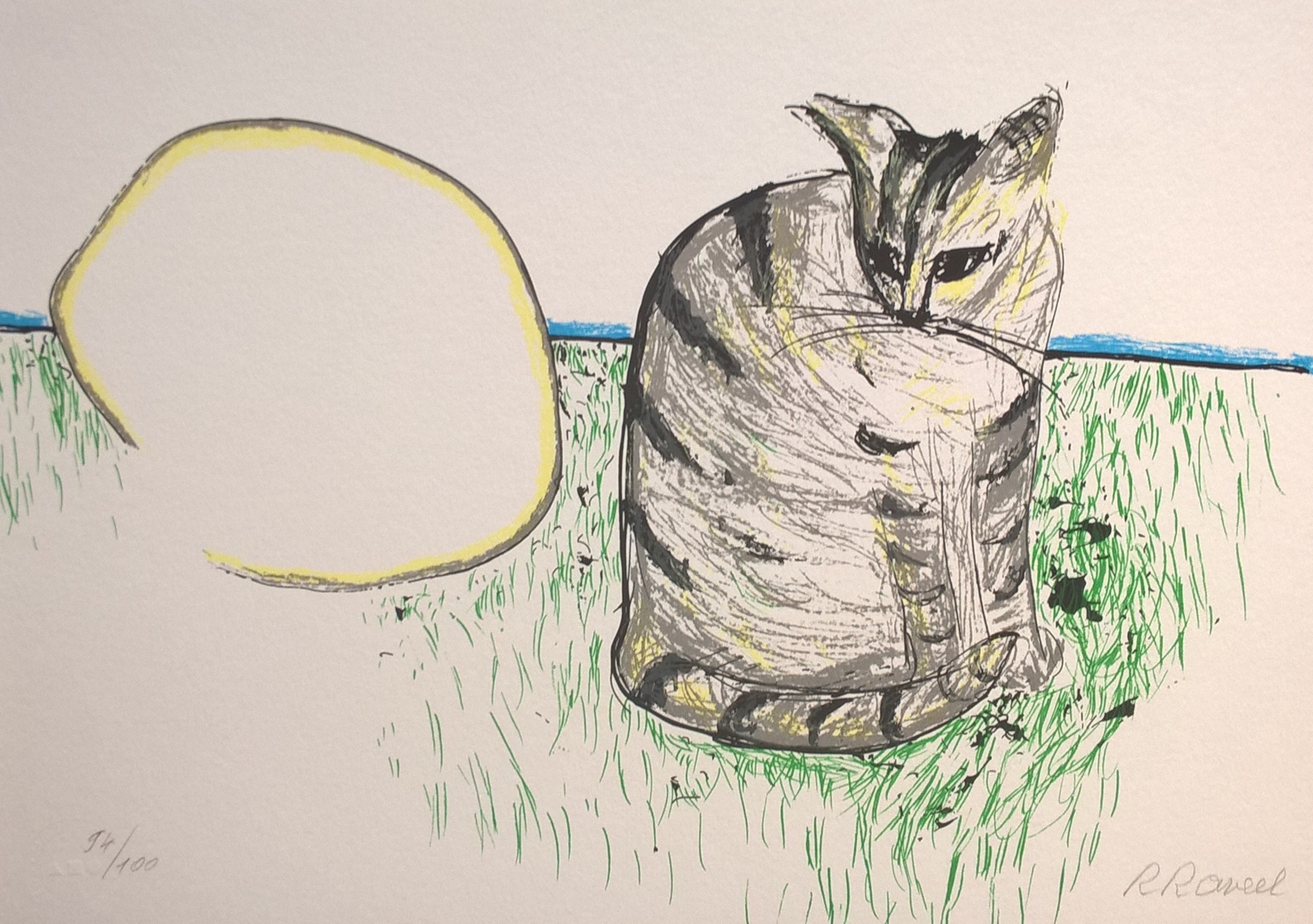 Roger Raveel - felix vulgaris – 6 zeefdrukken kopen? Bied vanaf 2175!