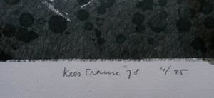Kees Franse - litho - 1978 kopen? Bied vanaf 50!