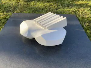 Frans Steginga - "Onderbroken architectonische vorm" kopen? Bied vanaf 600!