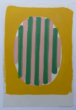 Adine Engelman - Abstracte compositie 1966 kopen? Bied vanaf 60!