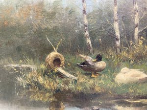 Constant Artz - Eenden aan de waterkant kopen? Bied vanaf 750!