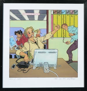 Theo van den Boogaard - Piëzografie, Dat is er een van Tempo-Team (Alice) - Ingelijst kopen? Bied vanaf 1!