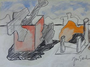 Jan Sierhuis - FIGURATIE / ORIGINEEL WERK / 21x30cm / SIG / 1996 kopen? Bied vanaf 55!