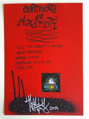 Pariz One - ''THE WORLD''-X-PLOSION kopen? Bied vanaf 35!