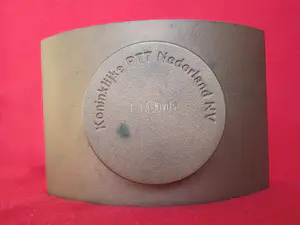 Paul Schudel - Bronzen bureauklok. kopen? Bied vanaf 50!
