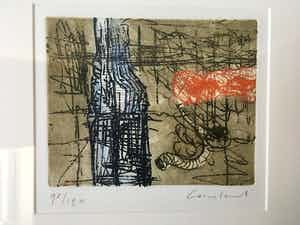 Constant - gesigneerde kleuren ets verkocht voor € 190!