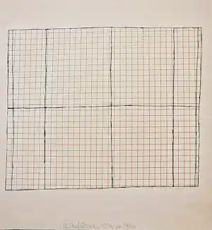 Cees Andriessen - in 1973 gemaakte Zeefdruk en Blinddruk "zwart in rood raster" bep. oplage (100) kaufen? Bieten Sie von 46!