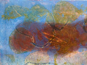 Thea Figee - monotype op papier - zonder titel - 2006 (UNIEK WERK) kopen? Bied vanaf 60!