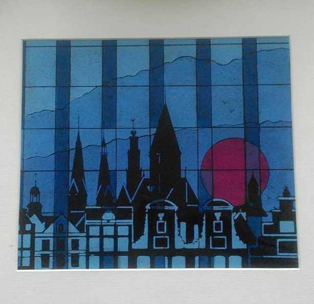 Jo Konijnenberg de Groot - Amsterdam reflectie kopen? Bied vanaf 35!