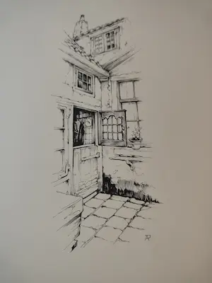 Anton Pieck - 36 tekeningen en een ophang lijst kopen? Bied vanaf 25!