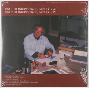 Buy Claus Böhmler - Klangundkrach (1996)? Bid from 12!