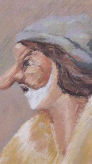 Frans Denkers - Pulcinelle Pastel kopen? Bied vanaf 25!