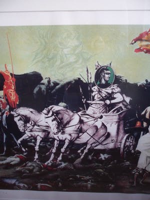 Rob Scholte - Zeefdruk. titel, " Vrede van Munster". kopen? Bied vanaf 80!