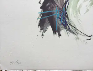 Annemarie de Groot - Subtiel naakt | Grote kleuren zeefdruk kopen? Bied vanaf 39!