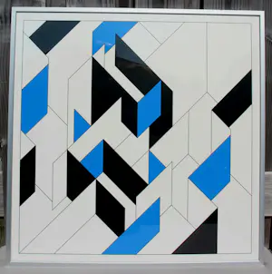 Joost Baljeu - Ingelijste seriegrafie in kleur: Focus III- 1995 kopen? Bied vanaf 475!