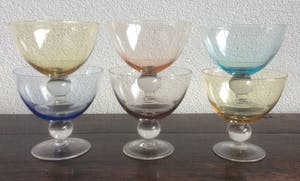 Niet of onleesbaar gesigneerd - Zes coupes kopen? Bied vanaf 1!