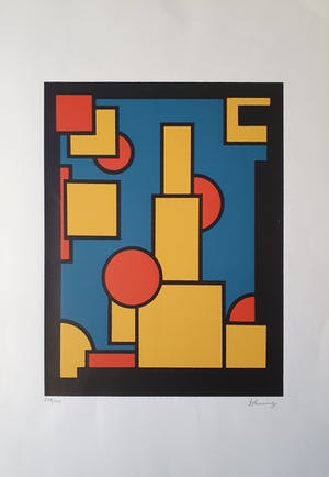 Dirk Koning - Constructivistische Compositie kopen? Bied vanaf 150!