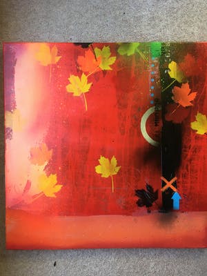 Niet of onleesbaar gesigneerd - Autumn red kopen? Bied vanaf 1!