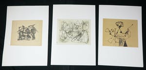 Corneille - 16 offset lithografieën van Corneille in luxe SEAT map. kopen? Bied vanaf 150!