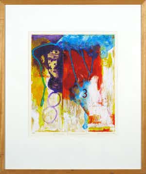 Piotr Konkel - Zeefdruk, Eternal embracement - Ingelijst verkocht voor € 1!