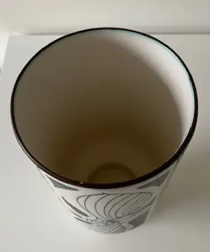 Plateelbakkerij Zuid-Holland - Zeldzame mooie vaas decor Phoenix jaren 50 kopen? Bied vanaf 70!