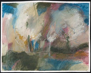 Franscz Witte - Krijt op papier, Zonder titel kopen? Bied vanaf 1!