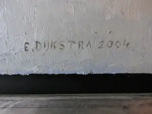 Evert Dijkstra - Stilleven, olieverf op paneel, mooi ingelijst kopen? Bied vanaf 700!