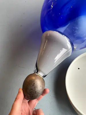 Michel van Overbeeke - Bijzondere lamp van glas / Droomluchter - inclusief 2 boeken! kopen? Bied vanaf 450!