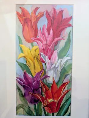 Alberta Johanna Meijer-Smetz - TULPEN IN VOLLE BLOEI kopen? Bied vanaf 20!